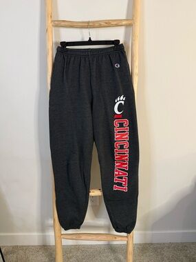 Champion Unisex Black Cincinnati Bearcats Joggers